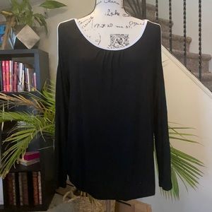 Cable & Gauge Cold Shoulder Top